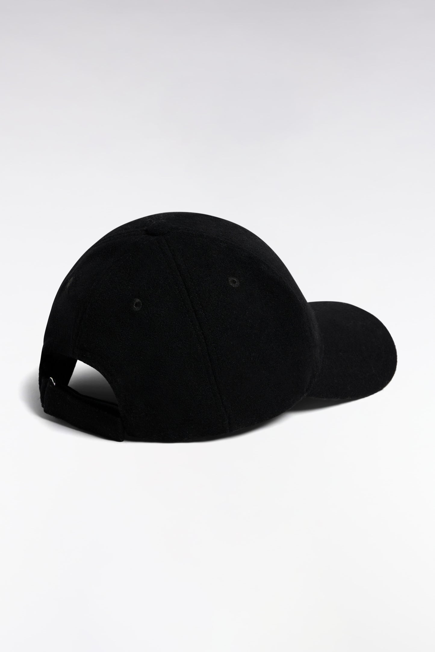 Casquette hiver unie noire