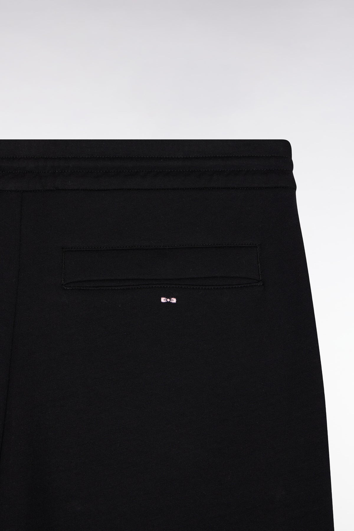 Loose fit black unisex jogging pants