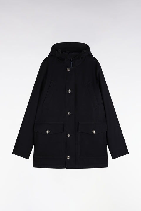 Black buttoned parka - Image 2