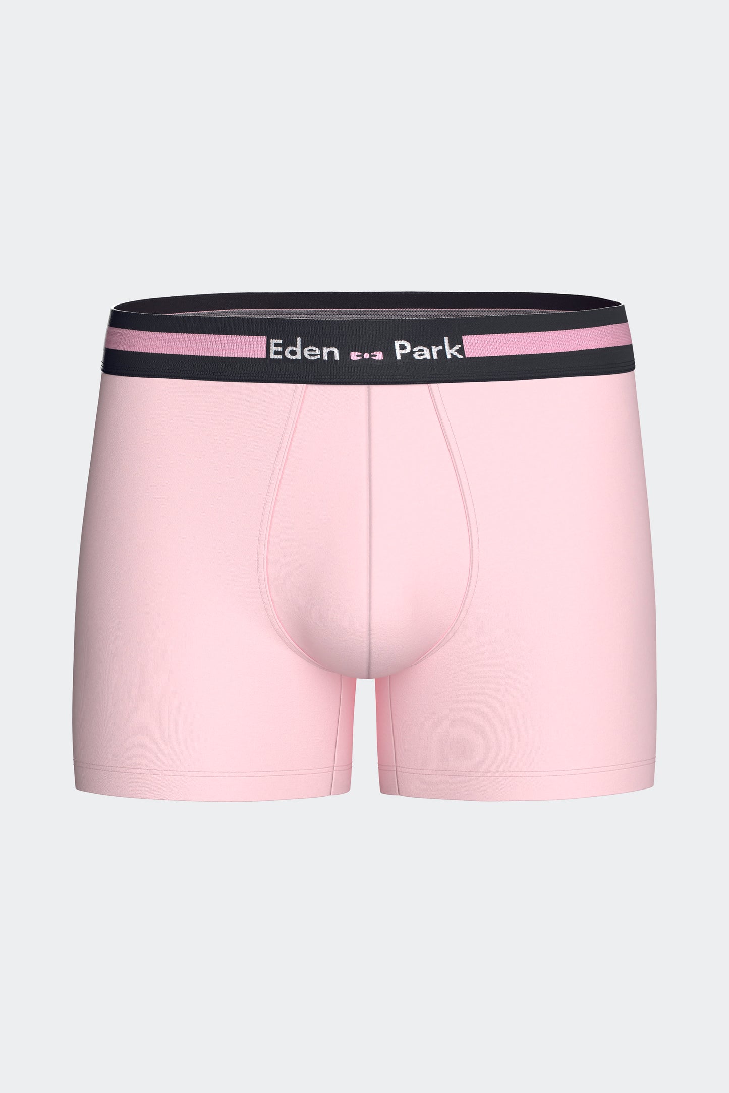 Lot de 2 boxers en jersey de coton stretch marine et rose