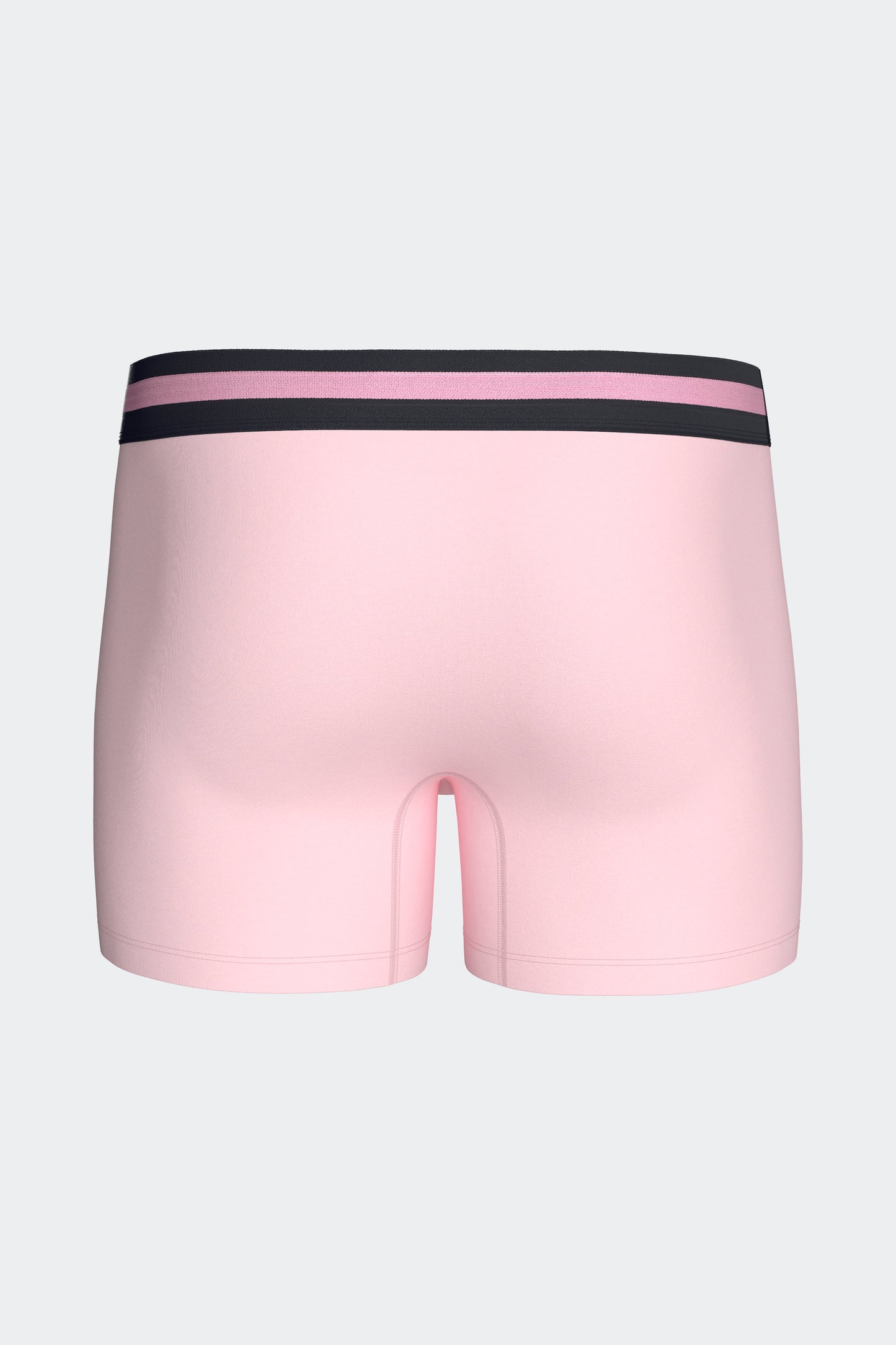 Lot de 2 boxers en jersey de coton stretch marine et rose