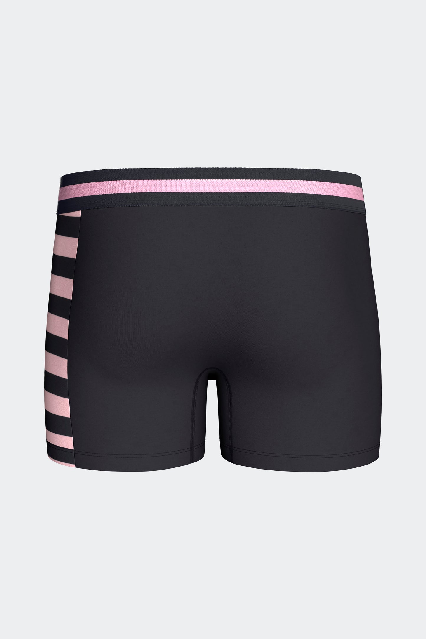 Lot de 2 boxers en jersey de coton stretch marine et rose