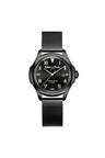 Quartz watch black