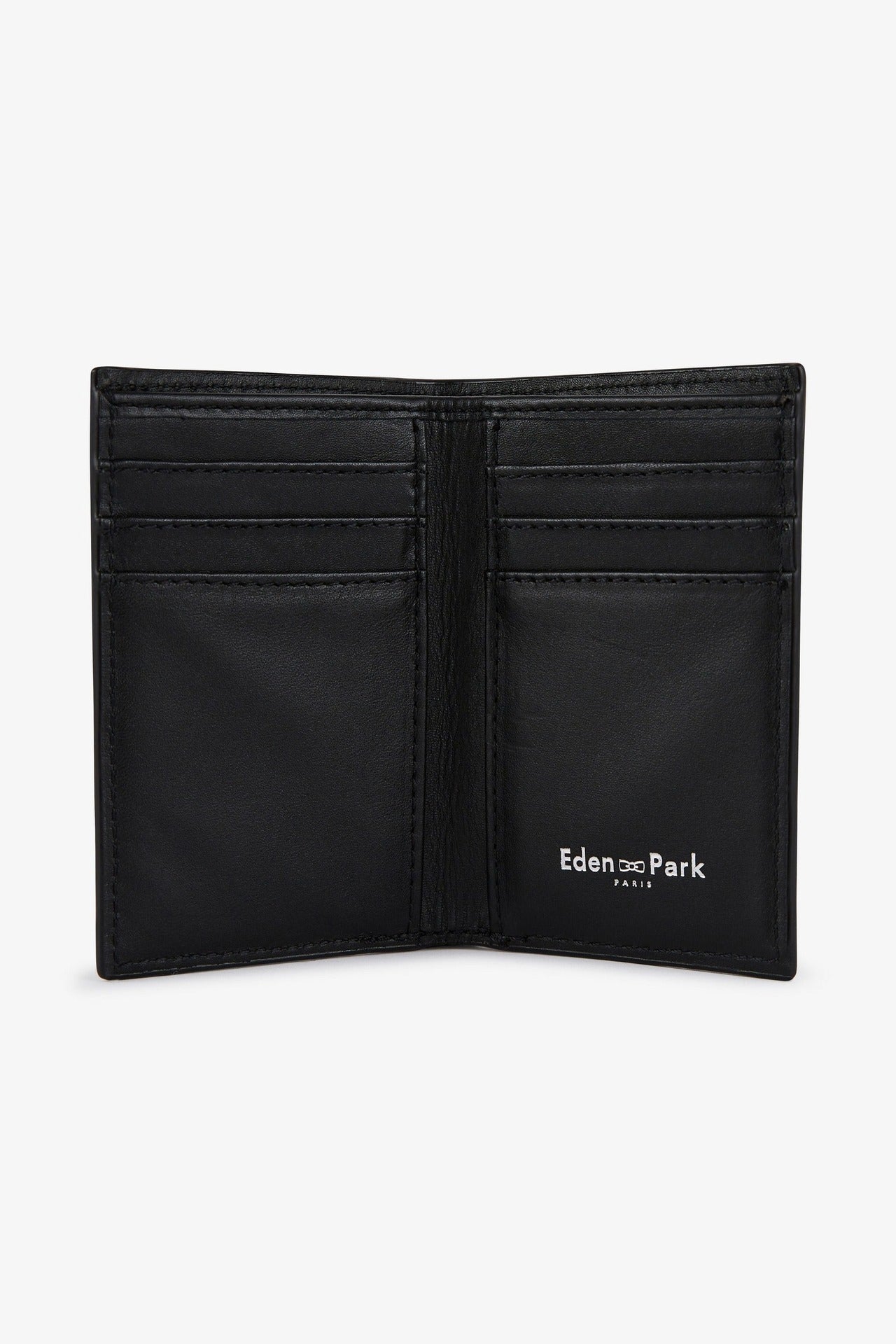 Black leather wallet