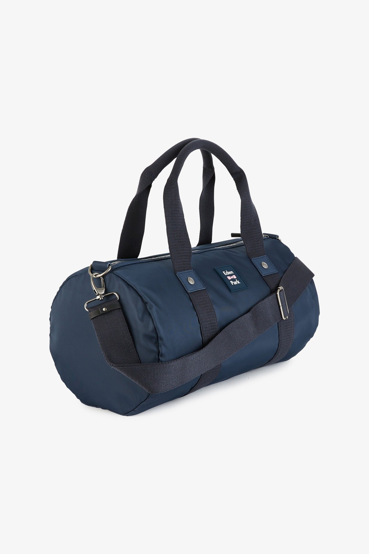 Dark blue sports duffle bag