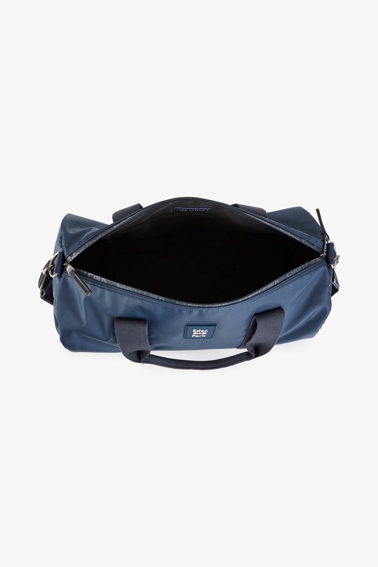 Dark blue sports duffle bag