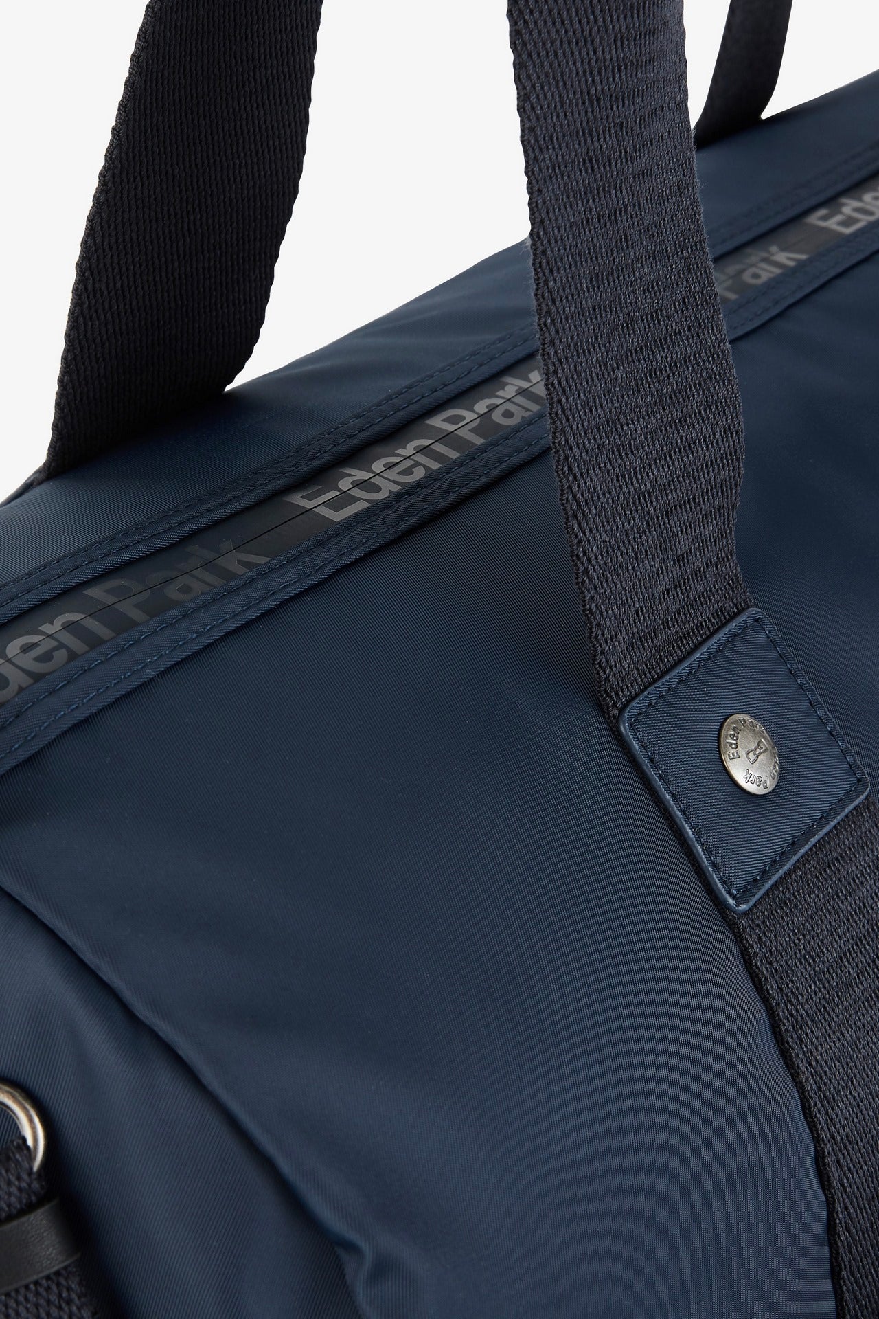 Dark blue sports duffle bag