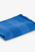 Fouta rayé bleu