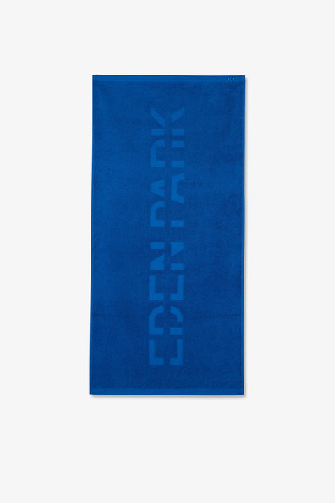 Small blue sports towel - Image 1
