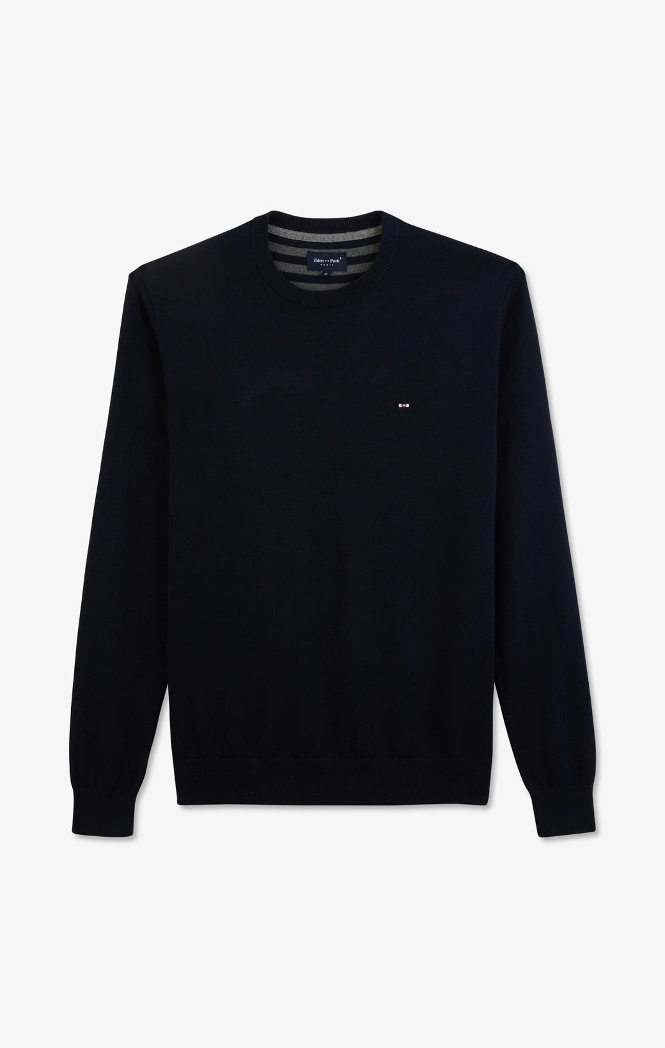 Crew navy blue cotton jumper