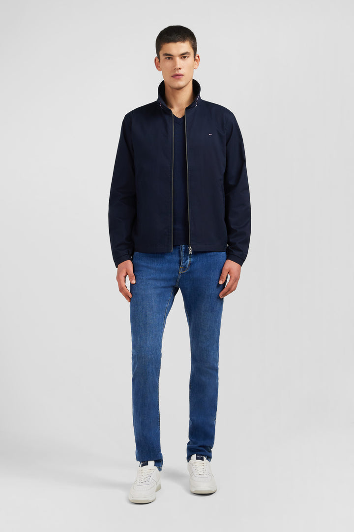 Blouson bleu foncé rembourré