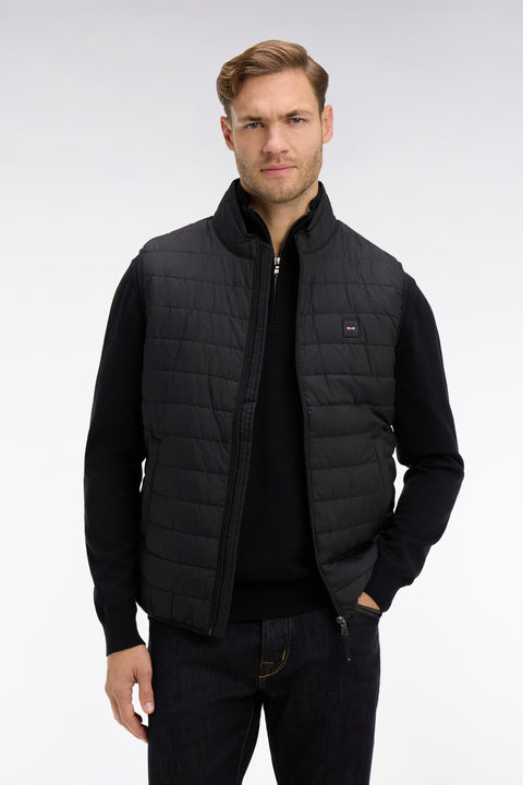 Black sleeveless down jacket - Image 3