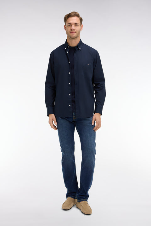 Blue jeans in stretch cotton - Image 3