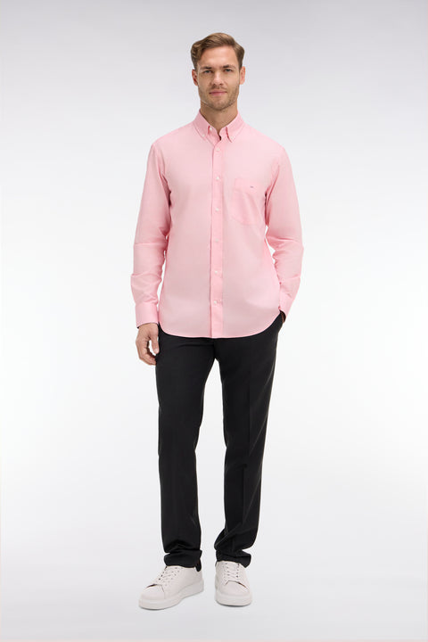 Slim dark grey wool trousers with broken fold - Image 3