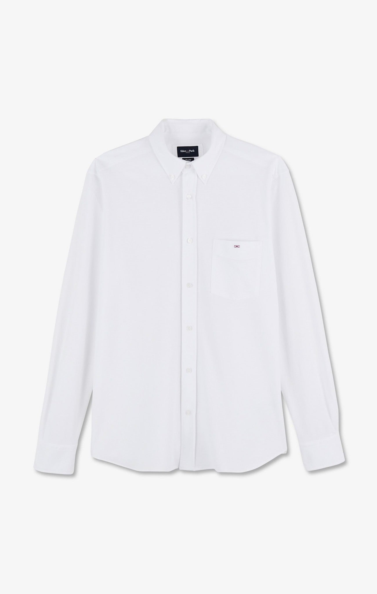 White pinpoint cotton shirt