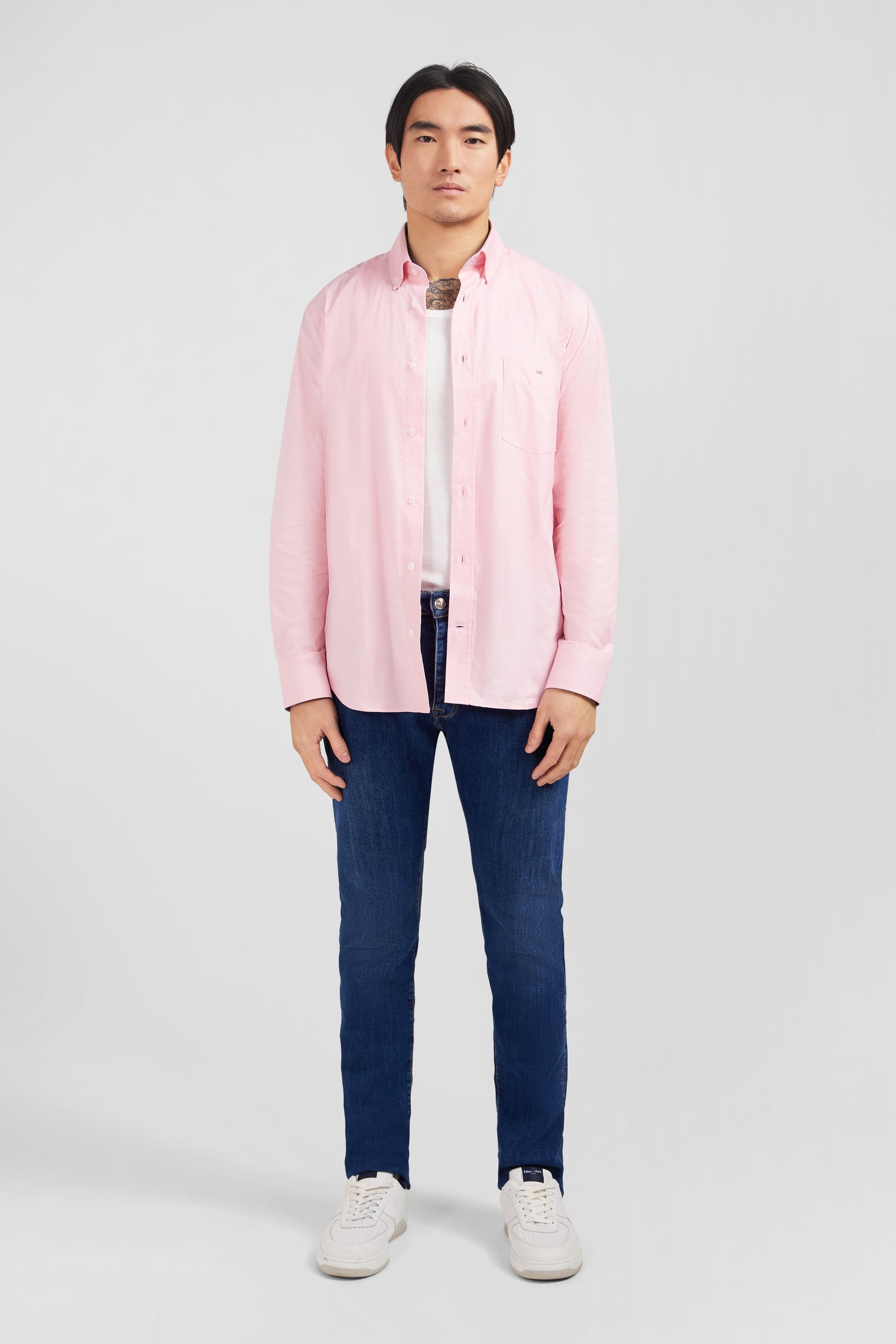 Pink cotton shirt