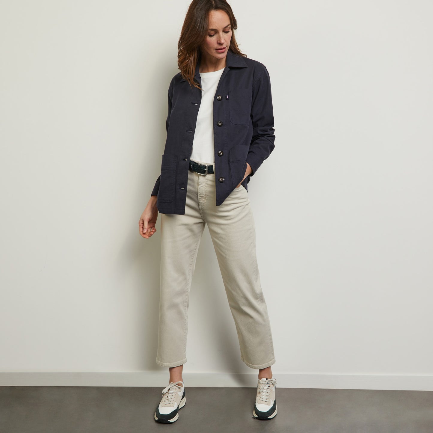 Dark blue overshirt