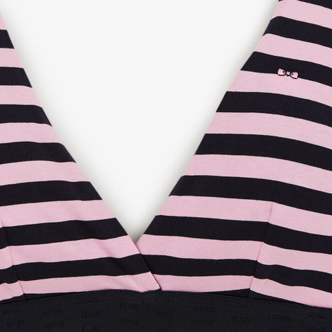 Triangle bra with stripes - Image 2