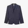 Dark blue striped blazer