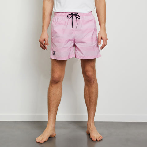 Pink striped swim shorts - Image 1