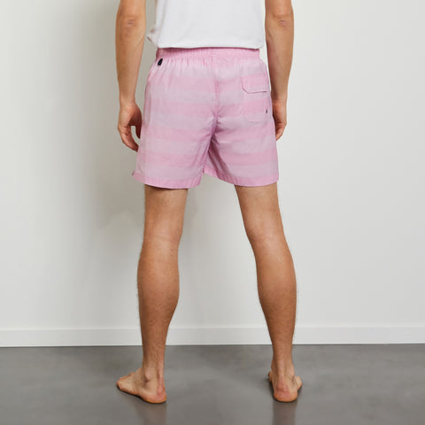 Pink striped swim shorts - Image 3