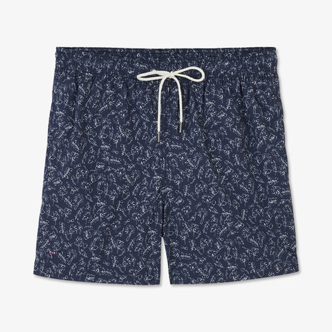 Swim shorts with exclusive leaves print - Image 2