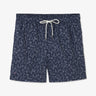 Swim shorts with exclusive leaves print