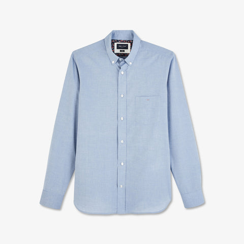 Blue cotton shirt - Image 2