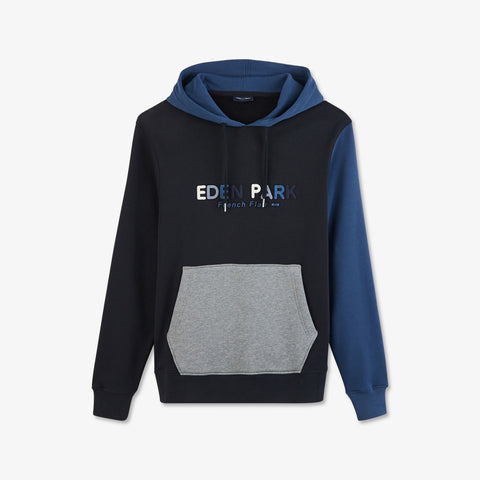 Colour-block hooded sweatshirt - Image 2